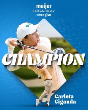 Carlota Ciganda triunfa en el Meijer LPGA Classic Golf