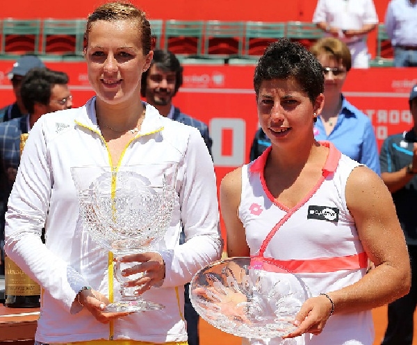 Carla Suarez y David Ferrer subcampeones en el Open Tenis de Portugal