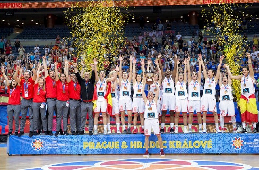 La selección Nacional Femenina de baloncesto se proclama Campeona de Europa