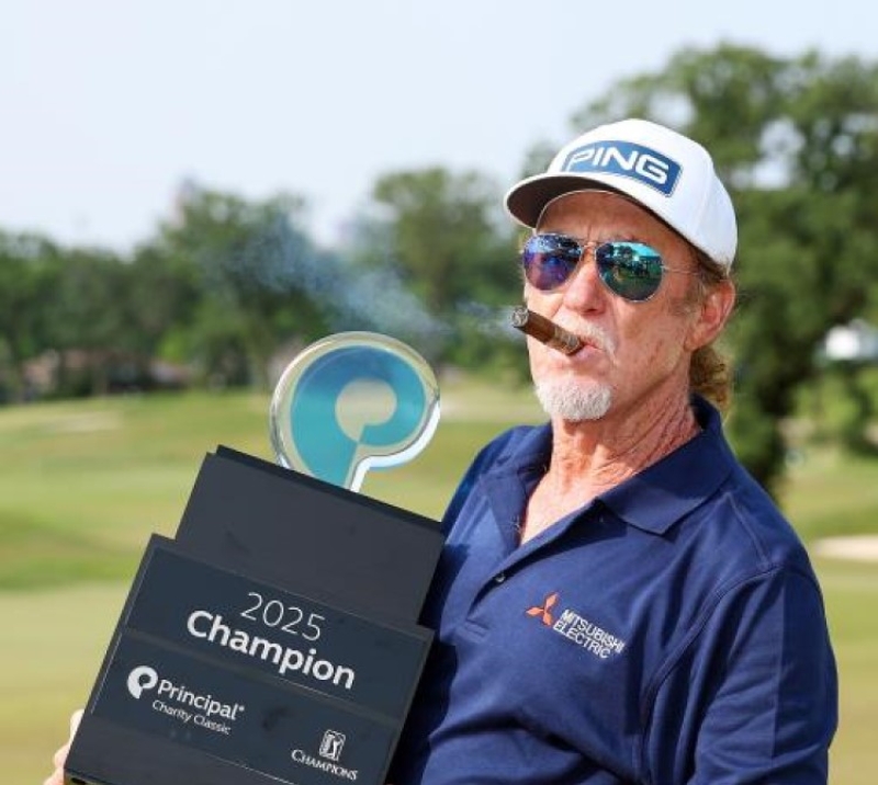 Miguel Ángel Jiménez conquista su decimosexta victoria en el Champions Tour Principal Charity Classic