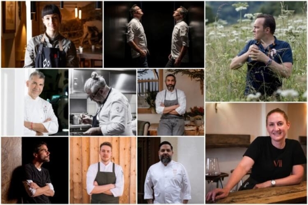 - Iris Jordán, Hnos. Torres, Emmanuel Renault, Paco Roncero, Vivien Durand, Riccardo Gaspari, Virgilio Martínez, Julian Stieger, Juanlu Fernández y Audrey Doré