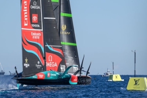 Emirates Team New Zealand se impone en la Louis Vuitton disputada en Barcelona