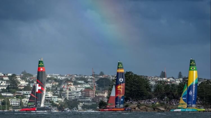 Los Gallos vuelven al podio en el KPMG Australia Sail Grand Prix | Sydney