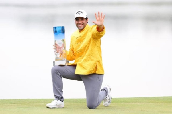 Adrián Otaegui conquista el Volvo China Open Golf