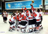 Hockey Hielo Femenino, La SAD Majadahonda gran triunfadora de la Liga Nacional