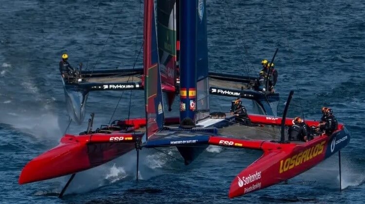 ILos Gallos remontan hasta el podio en Alemania y mantienen a España en la élite mundial de SailGP